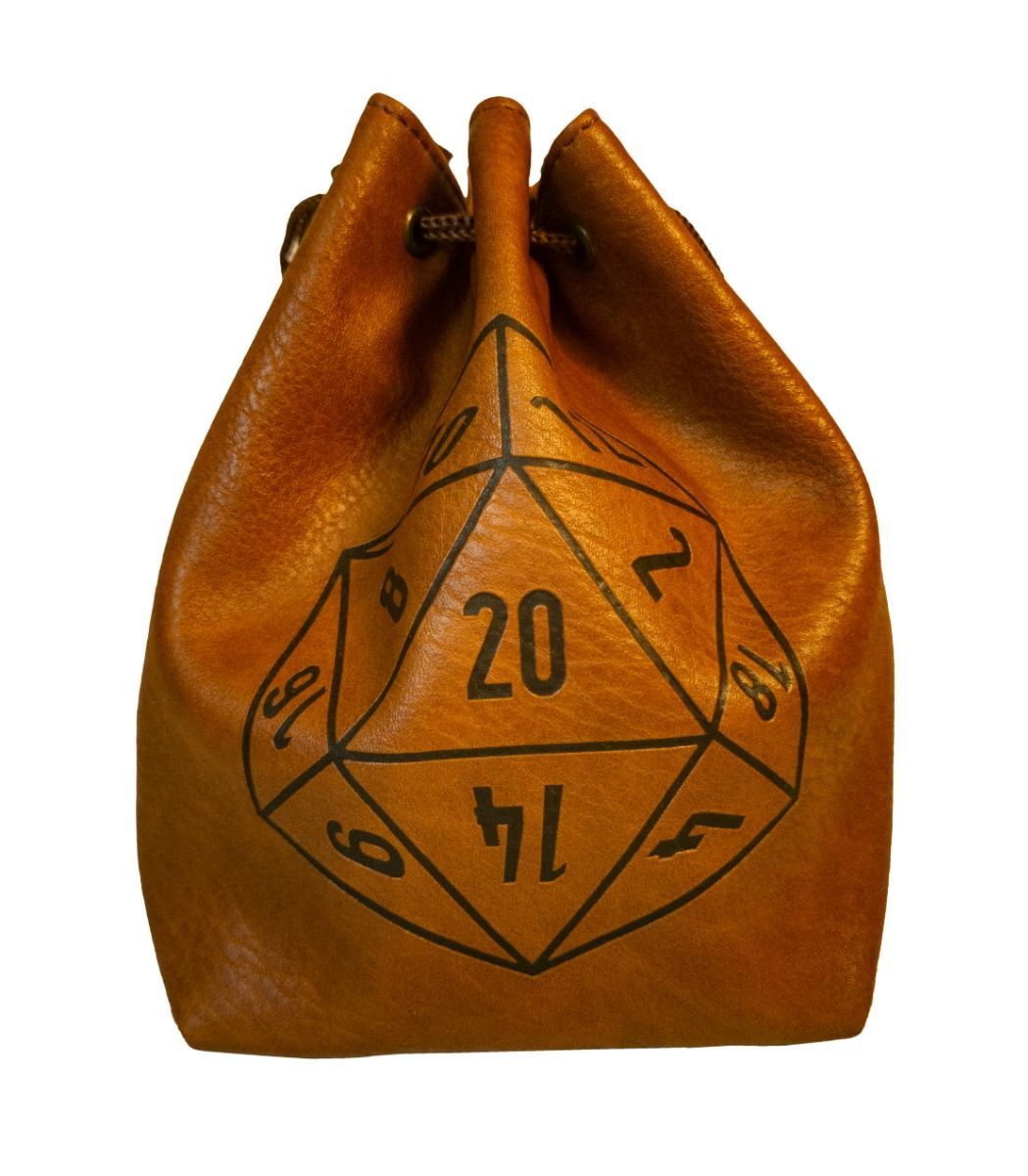 Leather Dice Dag - Large Brown (LPG Essentials)