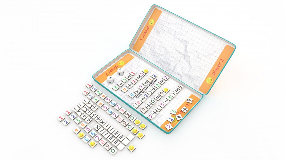 Magnetic Maths Game - Travel Tin (The Purple Cow)