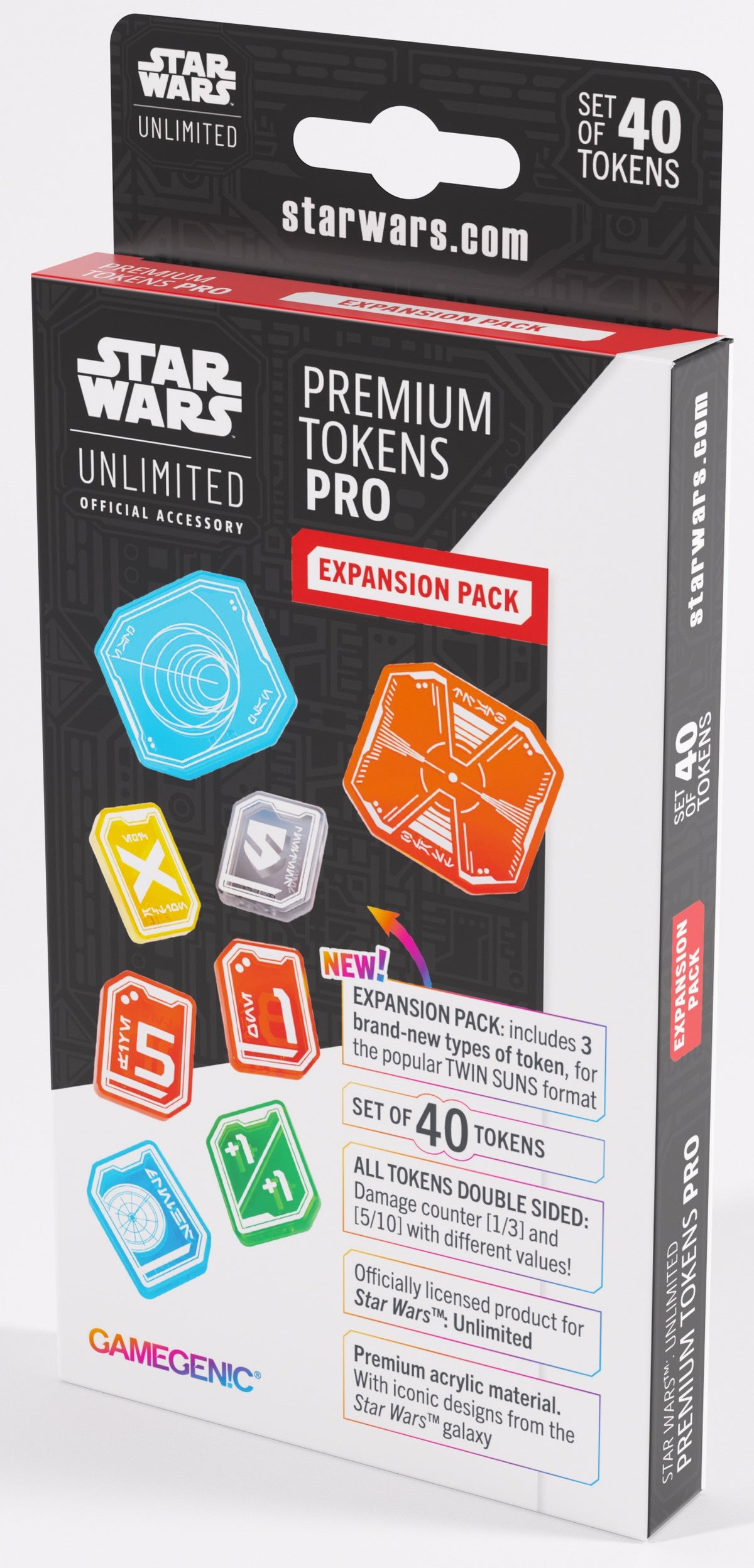 Gamegenic Star Wars Unlimited - Premium Tokens PRO (Expansion Pack)