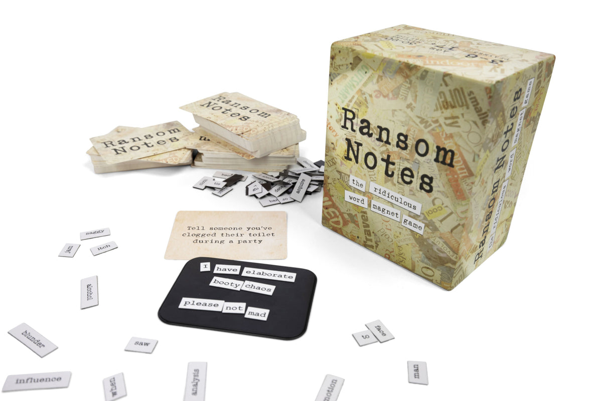 Ransom Notes - The Ridiculous Word Magnet Game