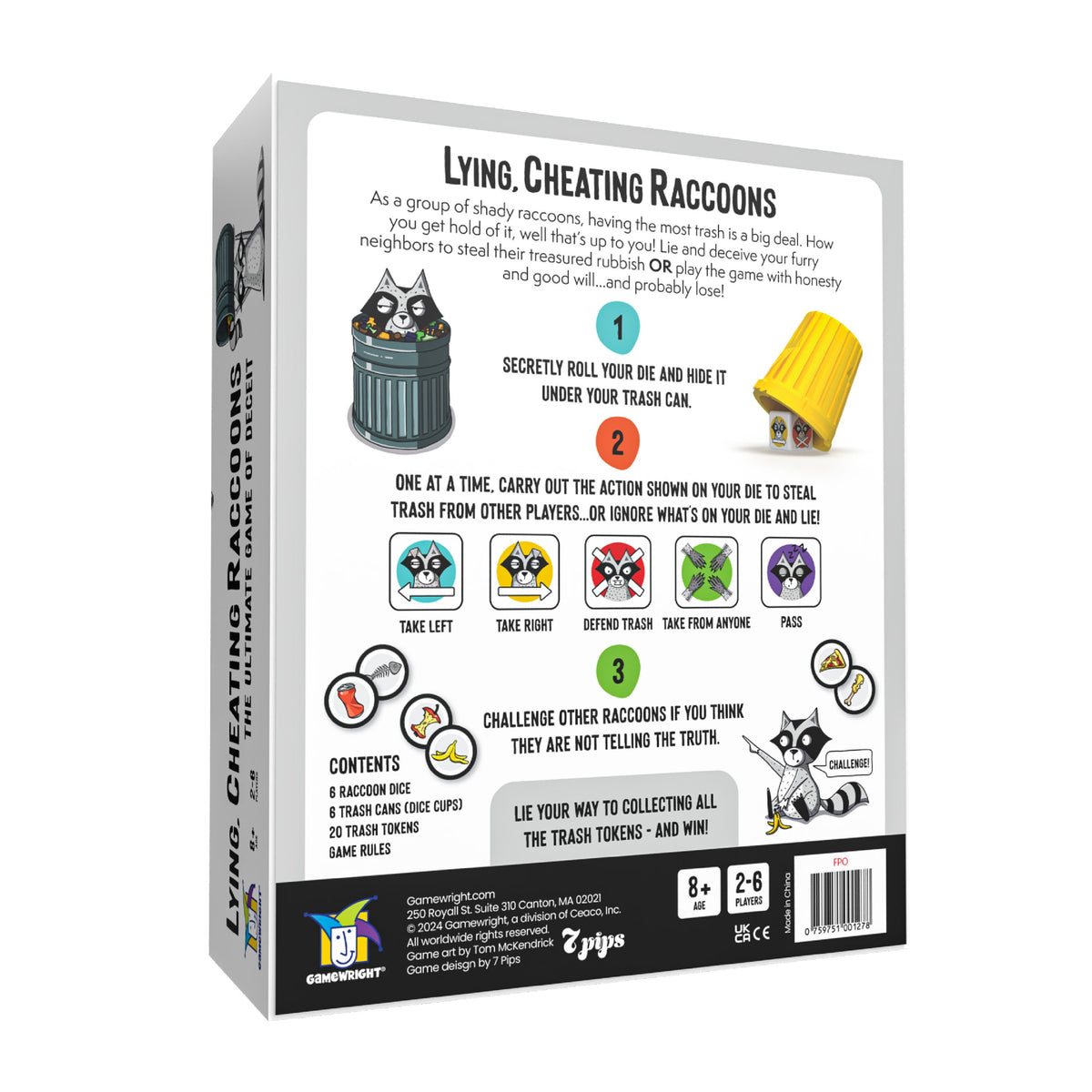 Lying, Cheating Raccoons