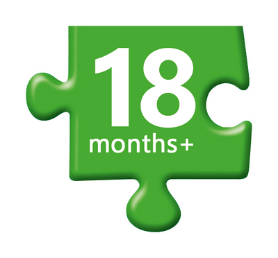 Age graded puzzles for 18 months and older