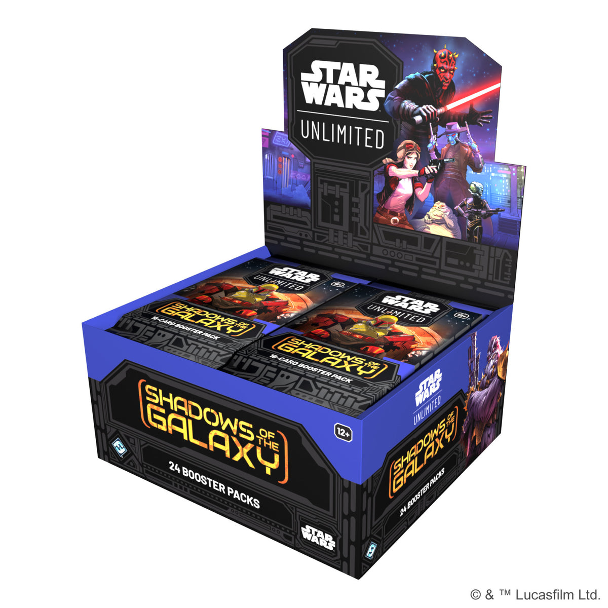 Star Wars Unlimited: Shadows of the Galaxy - Booster Box (24 Booster Packs)