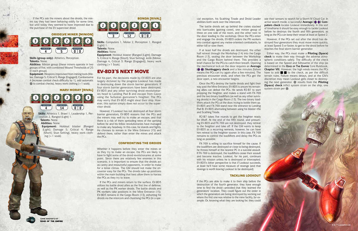 Star Wars RPG: Edge of the Empire - Game Masters Kit