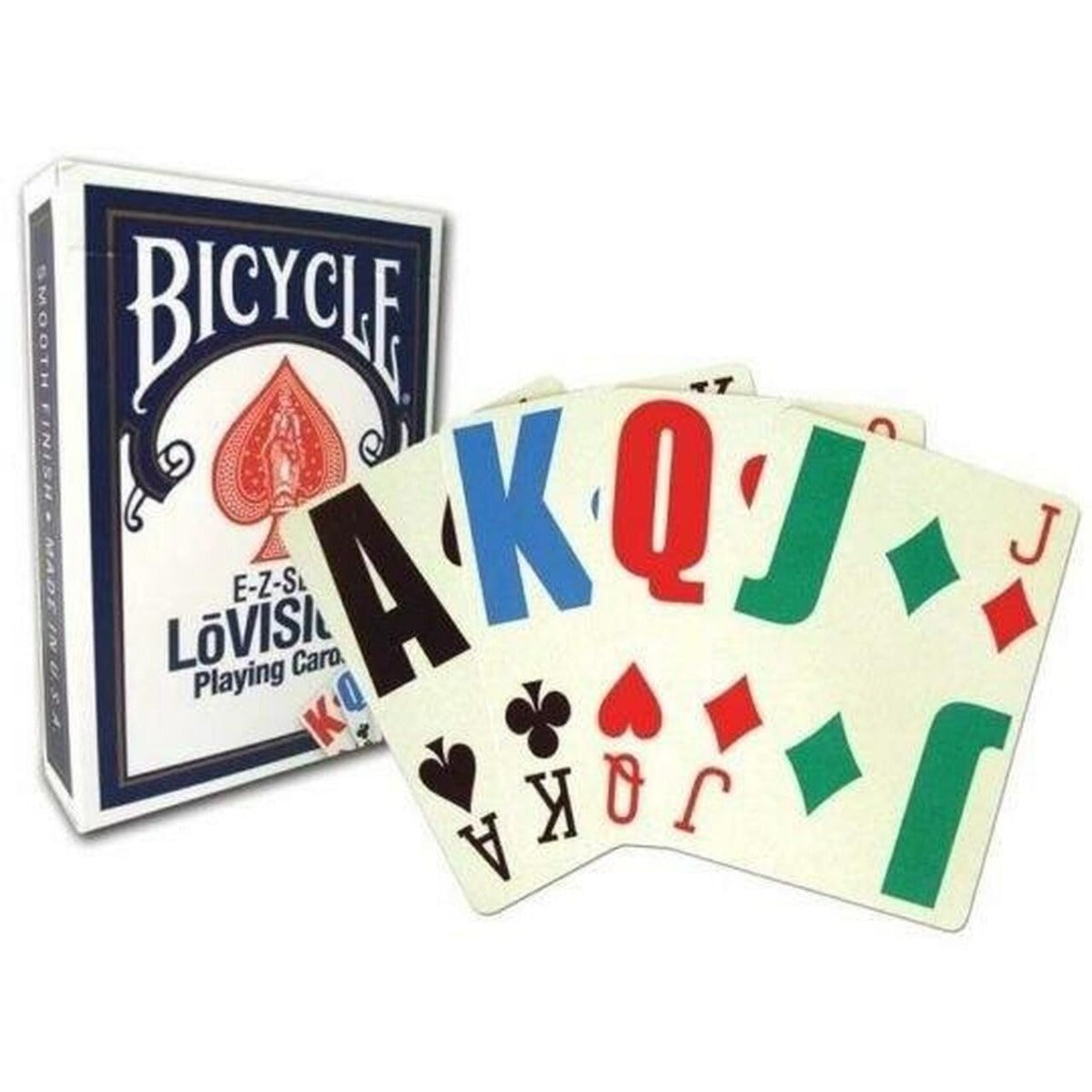 Bicycle E-Z See/Lo-Vision Jumbo Index Playing Cards