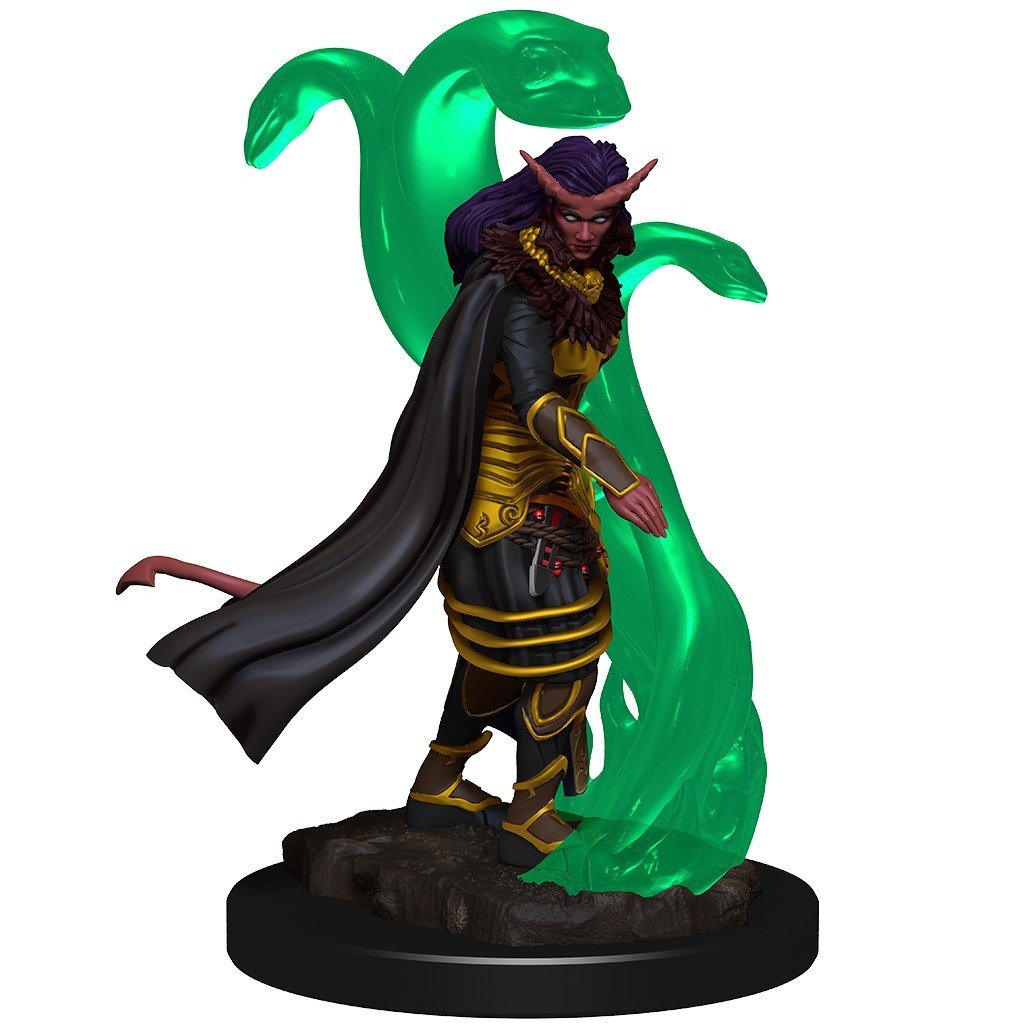 Tiefling Female Sorcerer (D&D Icons of the Realms Premium Painted Figures)