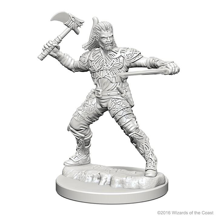 D&D - Human Male Ranger (Nolzurs Marvelous Unpainted Miniatures)