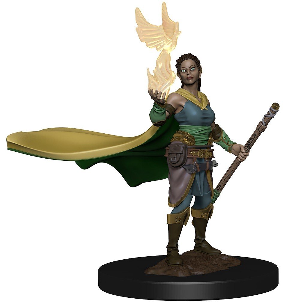 D&D - Elf Female Druid (Premium Painted Figures)