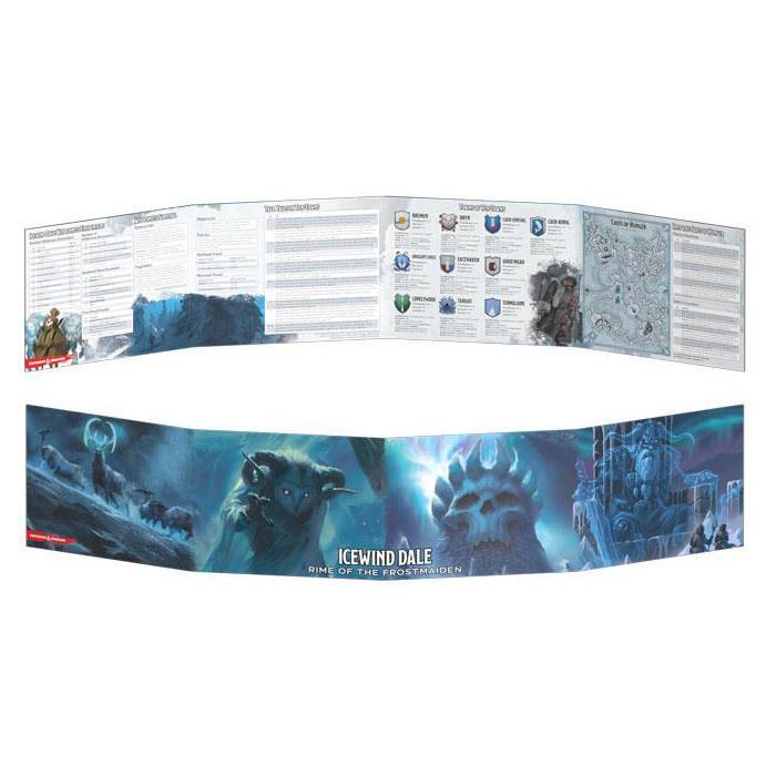 D&D DM Screen - Icewind Dale: Rime of the Frostmaiden