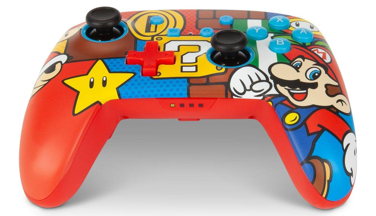 PowerA Enhanced Wireless Controller for Nintendo Switch - Mario Pop Art