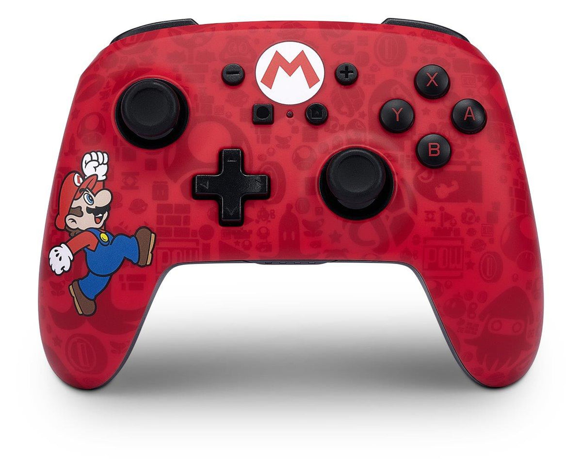 PowerA Enhanced Wireless Controller for Nintendo Switch - Here We Go Mario (PowerA)