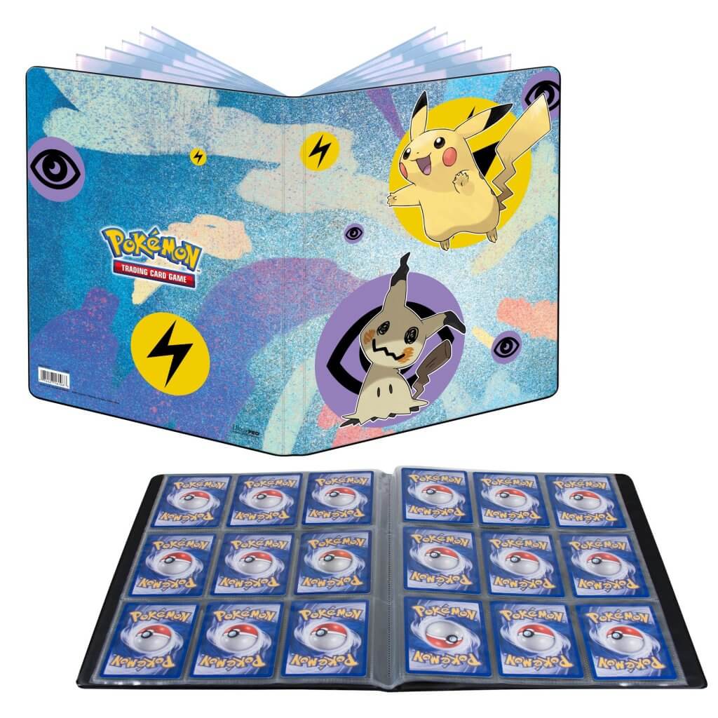 ULTRA PRO Pokemon 9-Pocket Portfolio - Pikachu & Mimikyu