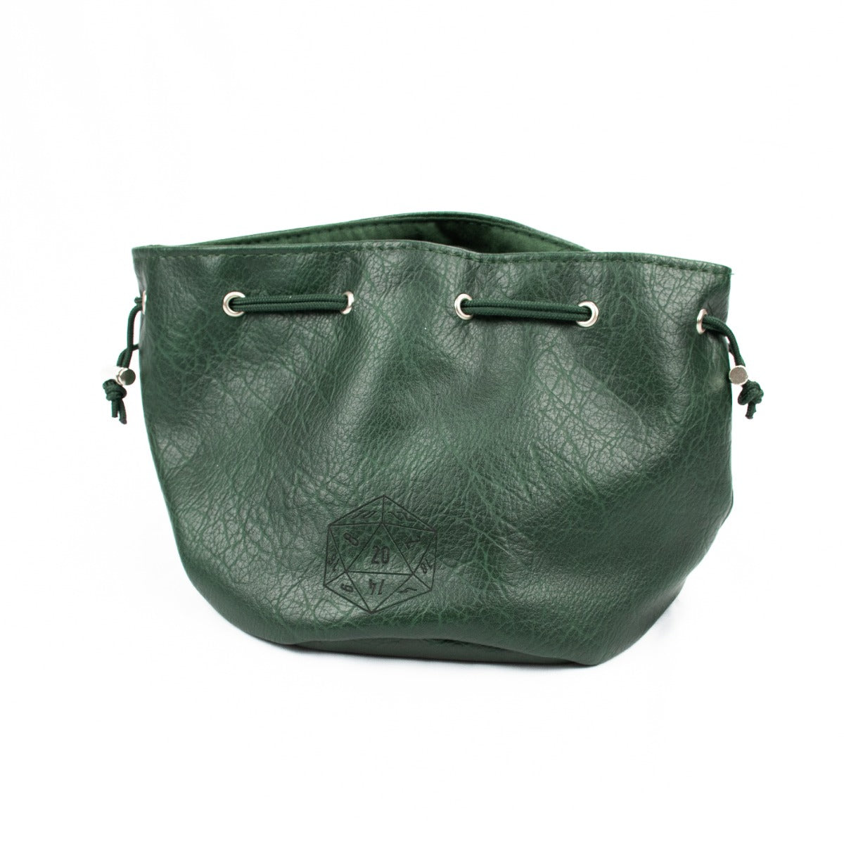 Leather Multipocket Dice Bag - Green (LPG Essentials)