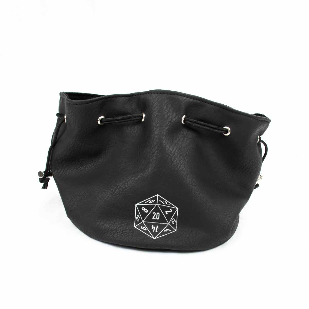 Leather Multipocket Dice Bag - Black (LPG Essentials)