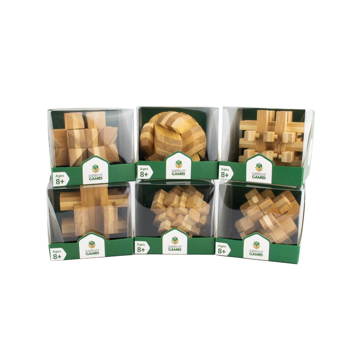 3D Bamboo Brainteaser (Series 1) - Assorted (Let's Play Games)