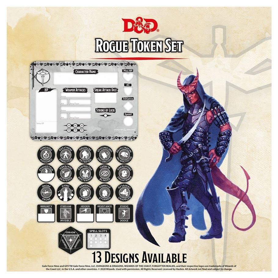 D&D Class Token Set - Rogue