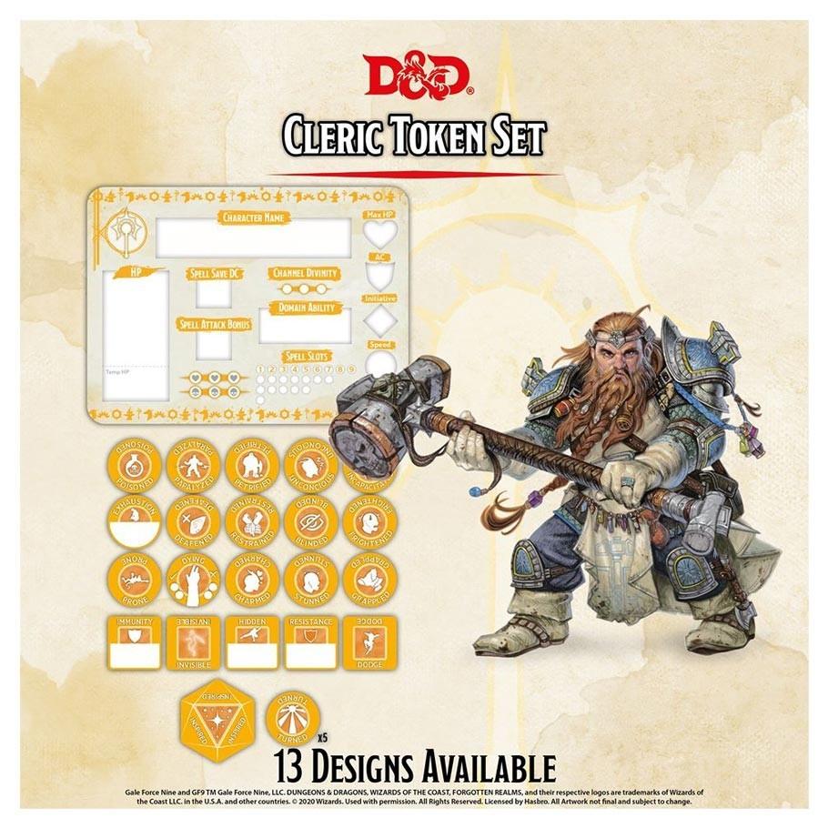 D&D Class Token Set - Cleric