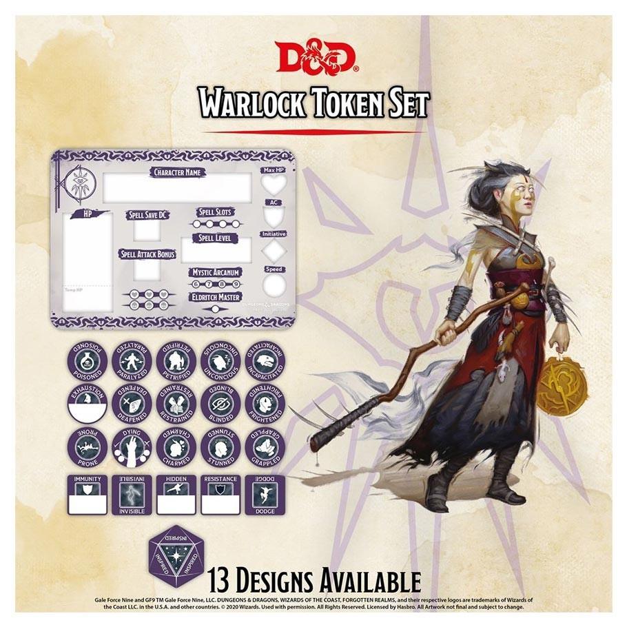 D&D Class Token Set - Warlock