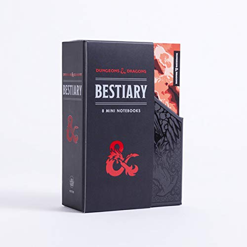 Dungeons & Dragons: Bestiary (8 Mini Notebooks Set)