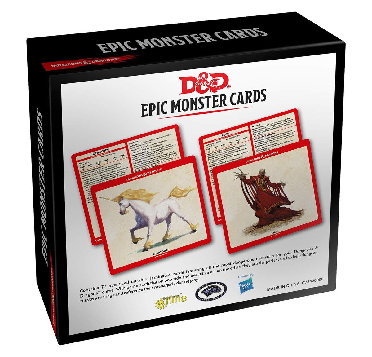 D&D Monster Cards - Epic Monster Cards