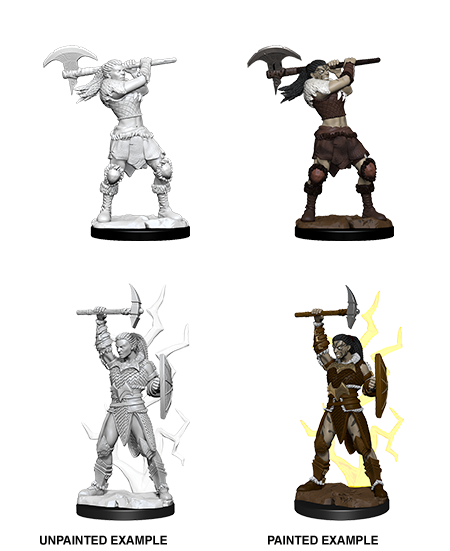 Goliath Barbarian - Female (D&D Nolzurs Marvelous Unpainted Miniatures)