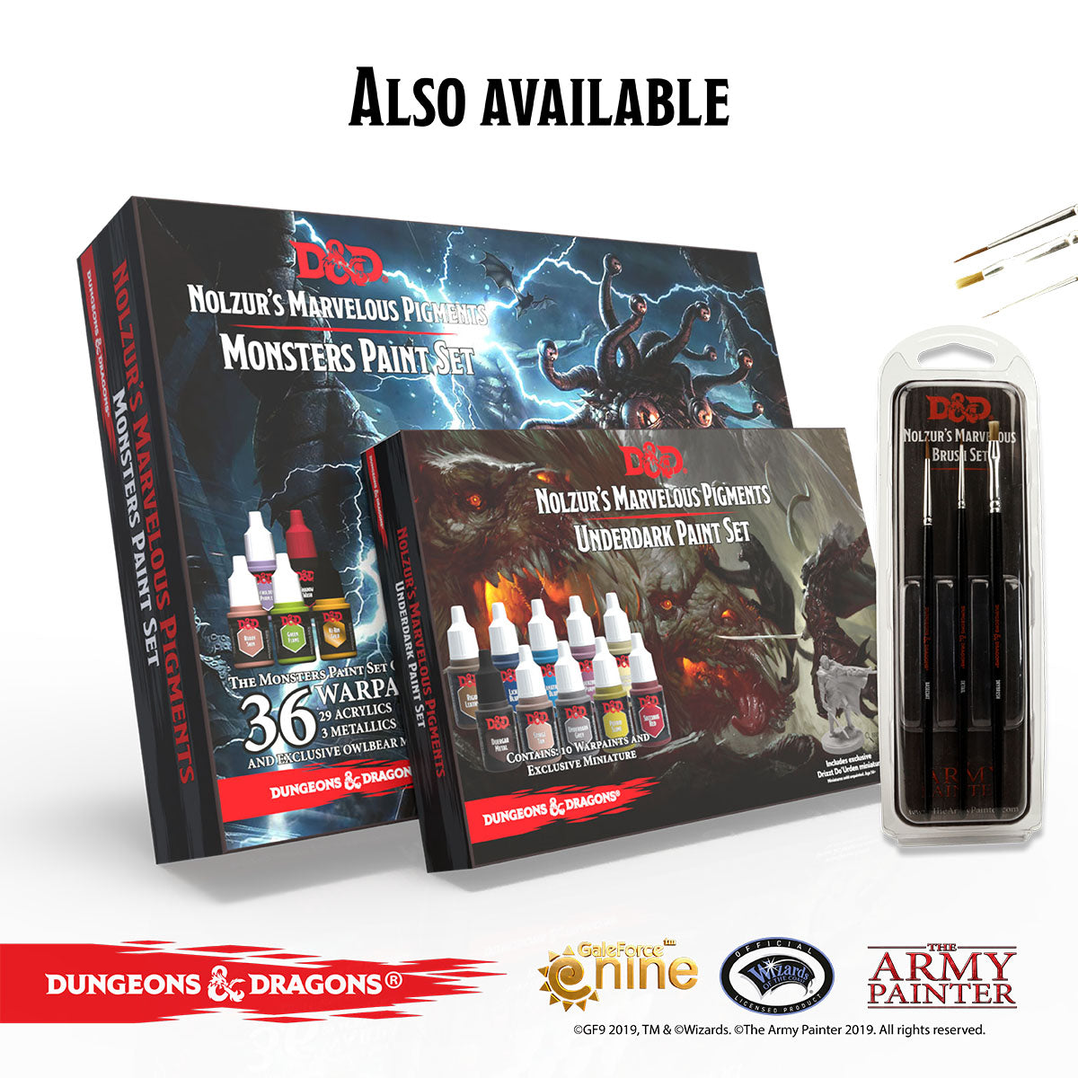 Adventurers Paint Set (D&D Nolzurs Marvelous Pigments)