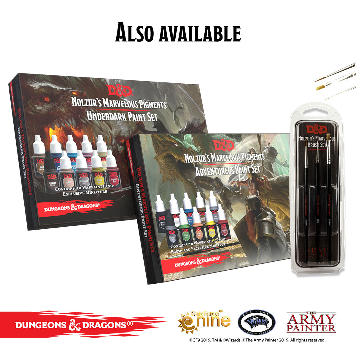 Monsters Paint Set (D&D Nolzurs Marvelous Pigments)