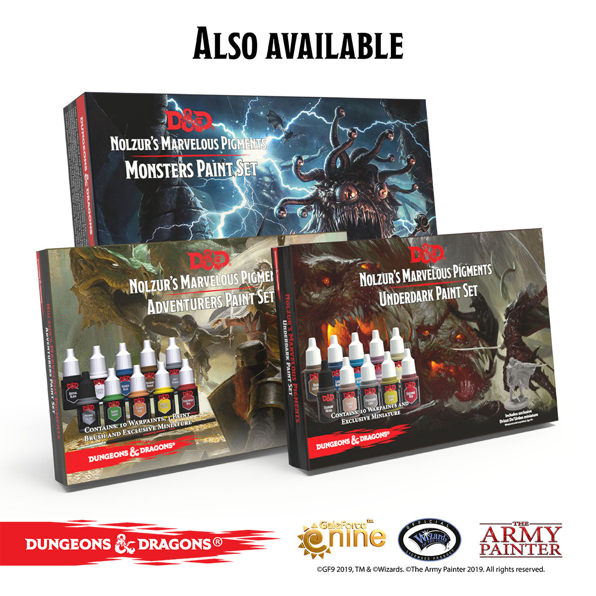 Brush Set (D&D Nolzurs Marvelous Pigments)