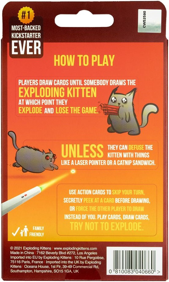 Exploding Kittens (2 Player Edition)