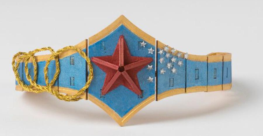 Incredibuilds Dc Wonder Woman 3D Wood Model