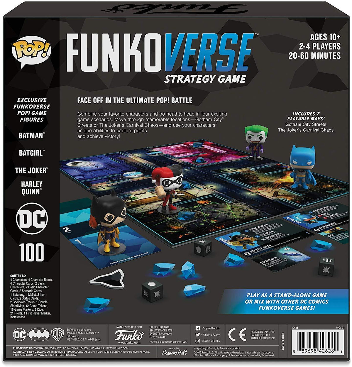 Funkoverse Strategy Game - DC Comics #100 (Base Set)