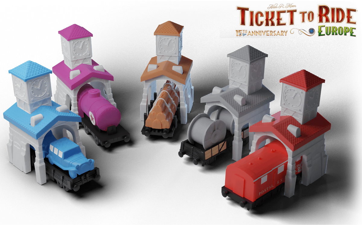 Ticket to Ride Europe 15th Anniversary Edition