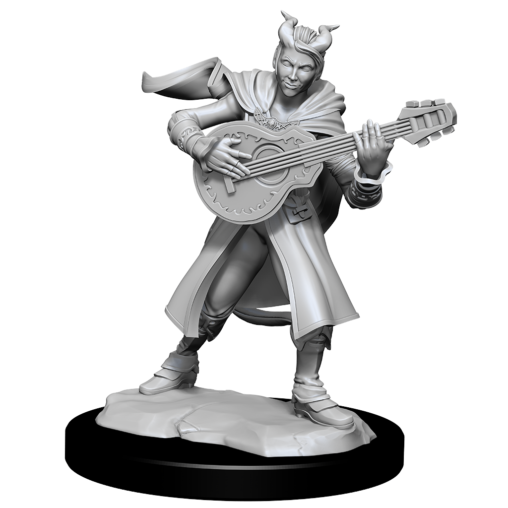 D&D - Tiefling Bard Female (Nolzurs Marvelous Unpainted Miniatures)