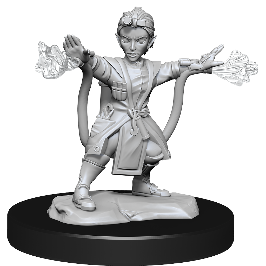 D&D - Gnome Artificer Female (Nolzurs Marvelous Unpainted Miniatures)