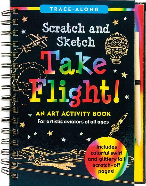 Peter Pauper Scratch & Sketch Take Flight