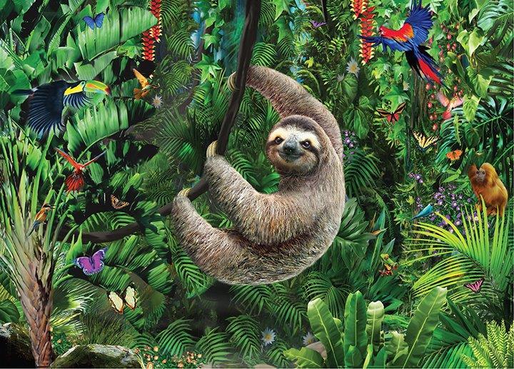 Peter Pauper Puzzle Sloth 1000pc