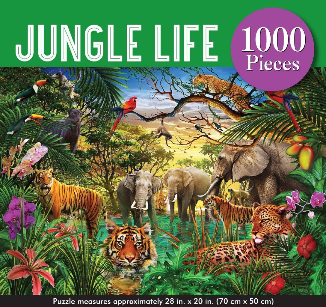 Peter Pauper Puzzle Jungle Life 1000pc