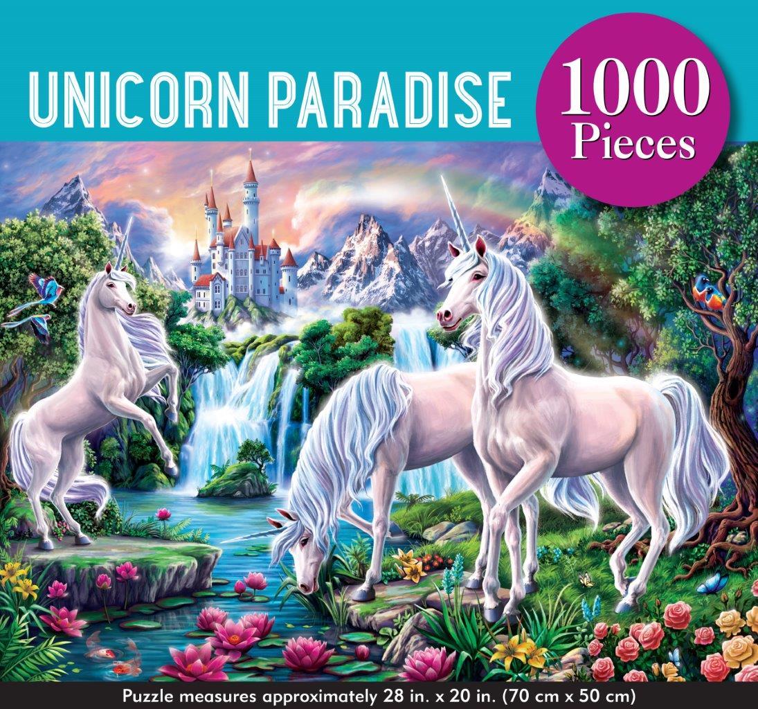 Peter Pauper Puzzle Unicorn Paradise 1000pc