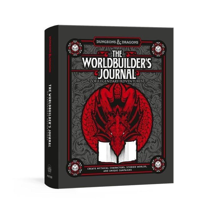 D&D Dungeons & Dragons Worldbuilder's Journal of Legendary Adventures