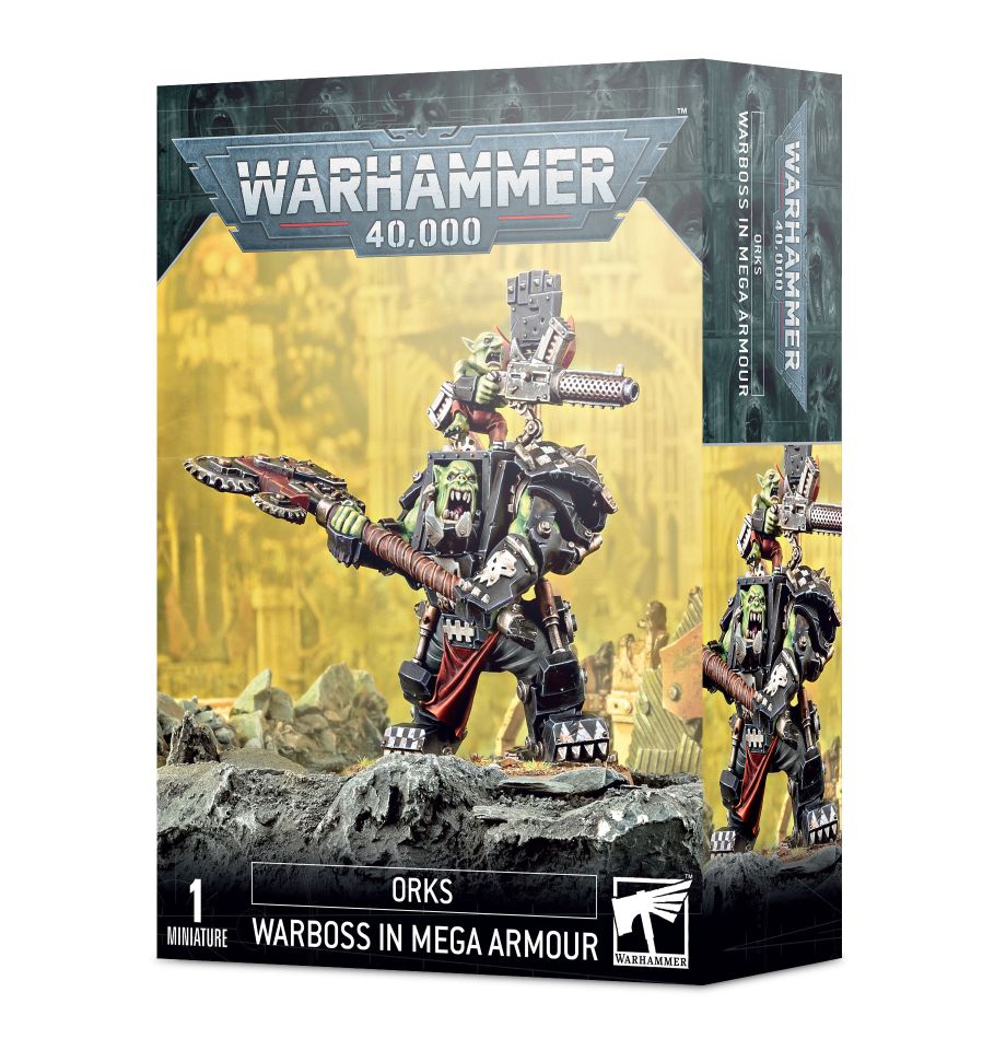 Orks - Warboss in Mega Armour (Warhammer 40000)
