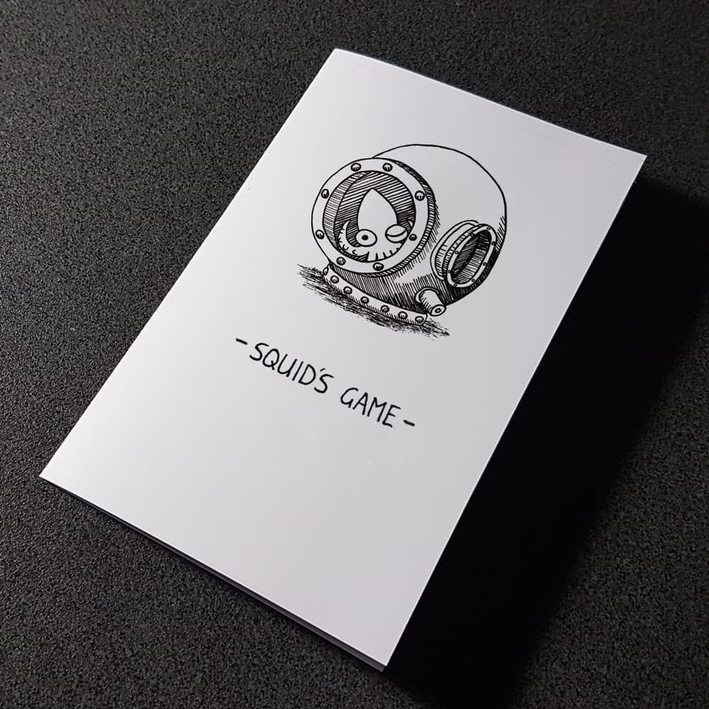 Squid's Game (Mystery Unfolds Puzzle Card)
