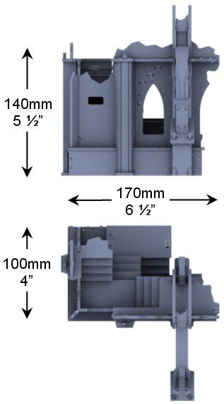 Miniature Scenery - Imperial Ruins Corner