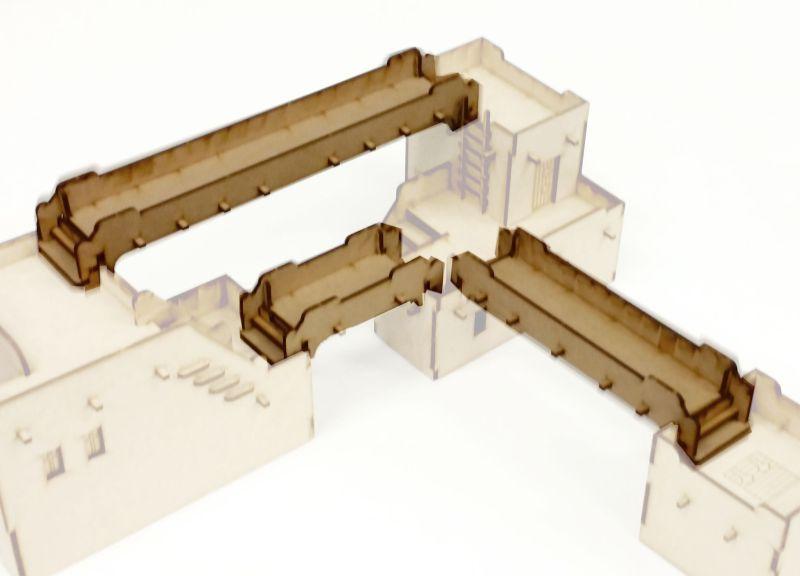 Miniature Scenery - Oasis Bridges Mixed X4