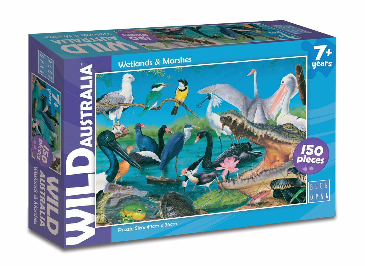 Wild Australia Wetlands Andamp Marshes 150pc