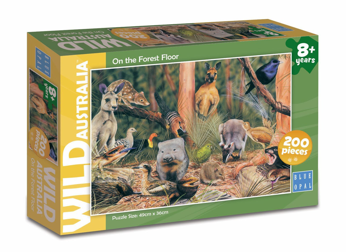 Wild Australia On The Forest Floor 200pc