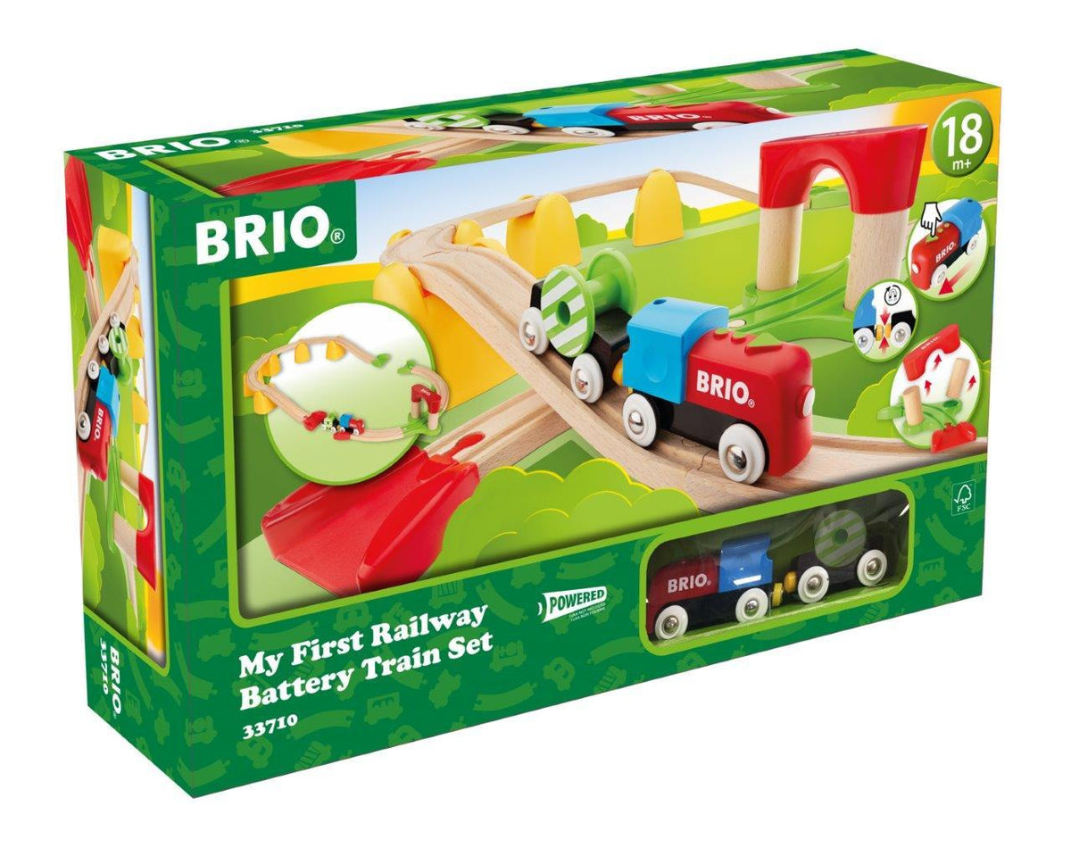 Brio - My First Railway Battery Train Set 25 pcs