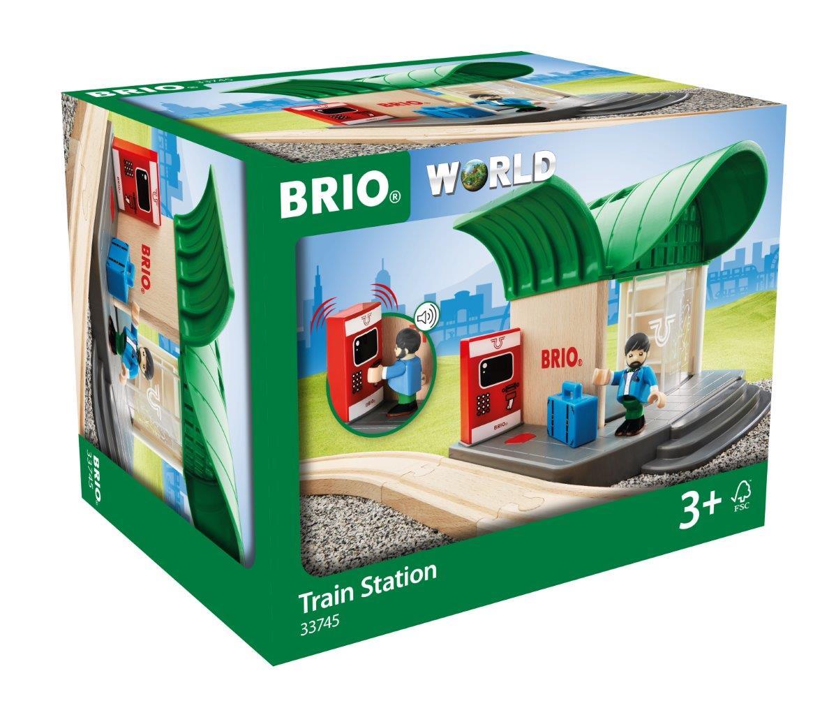 Brio - Train Station 4 Pieces