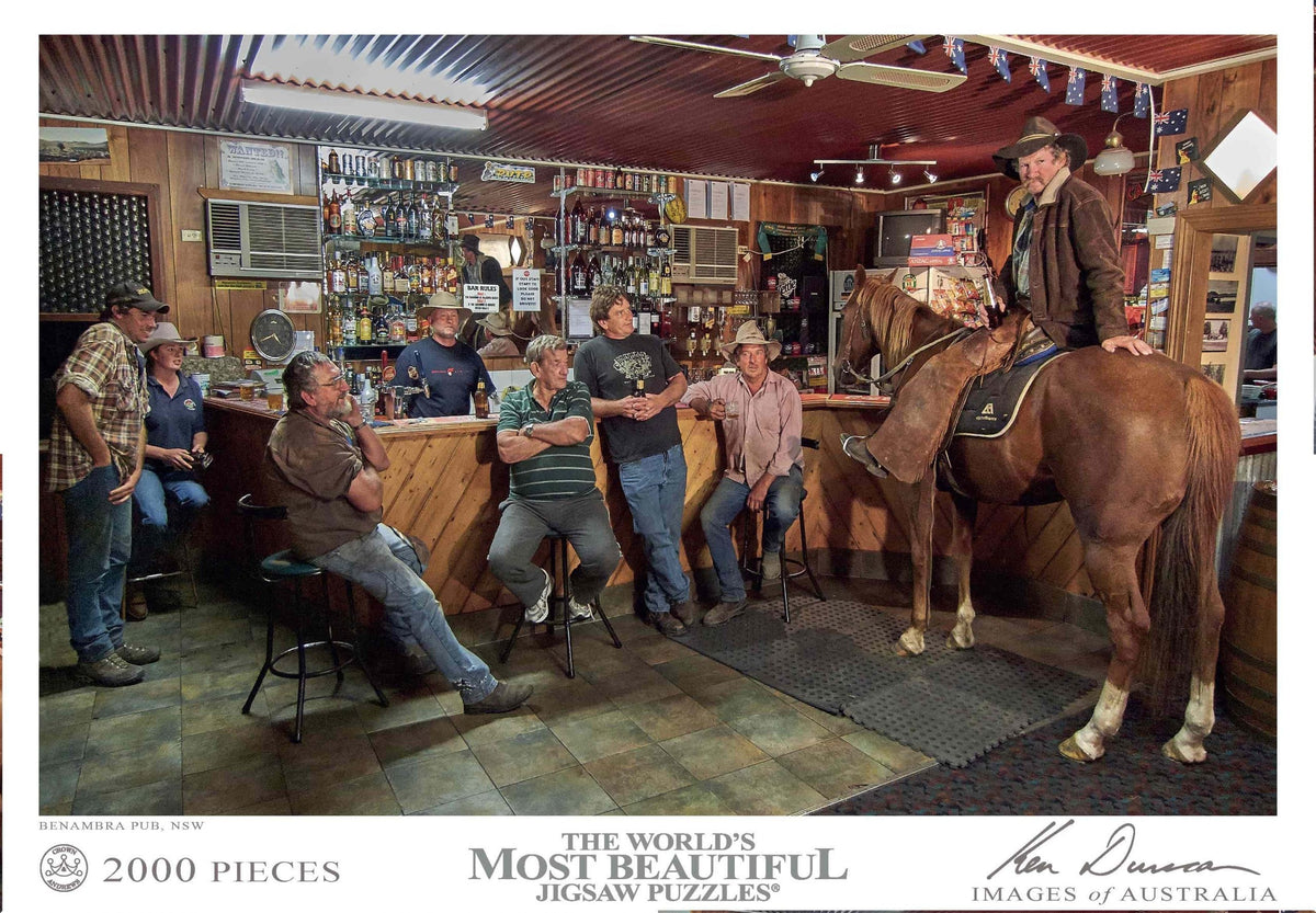 Ken Duncan Images of Australia - Benambra Pub, NSW 2000pc Puzzle