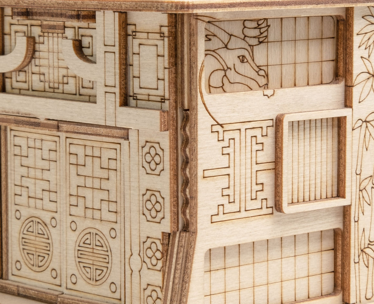 House of the Dragon - Escapeweldt Escape Room Puzzle Box