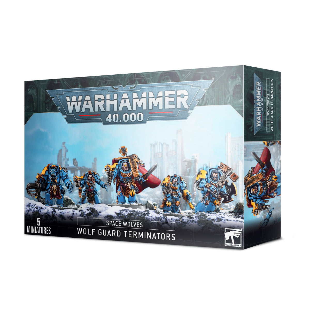 Space Wolves - Wolf Guard Terminators (Warhammer 40000)